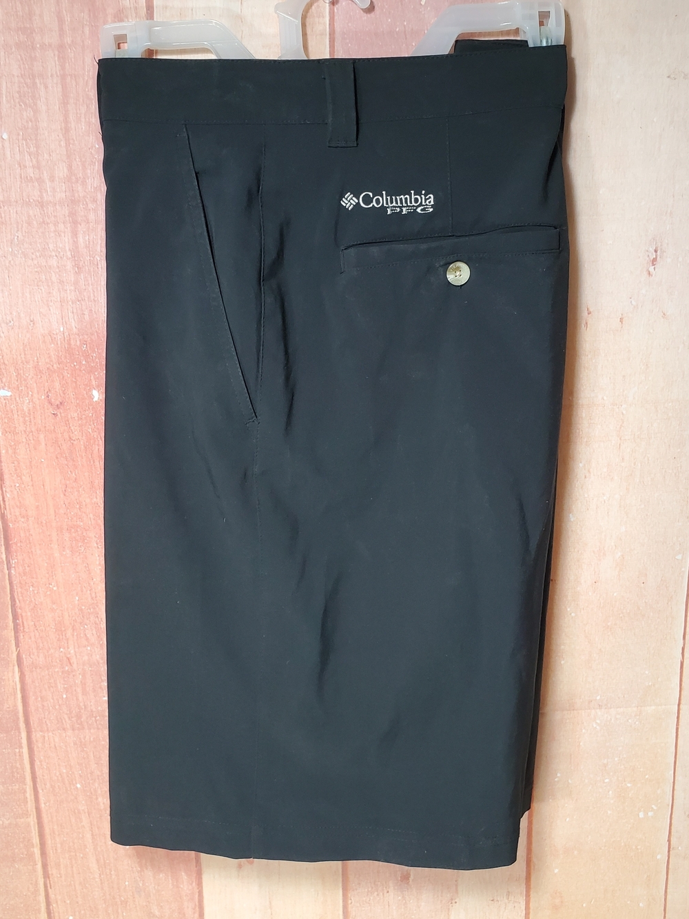 Columbia PFG Men’s Shorts Size 36” Black Omni Shield